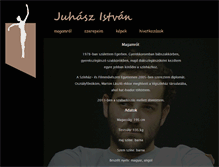 Tablet Screenshot of juhaszistvan.net